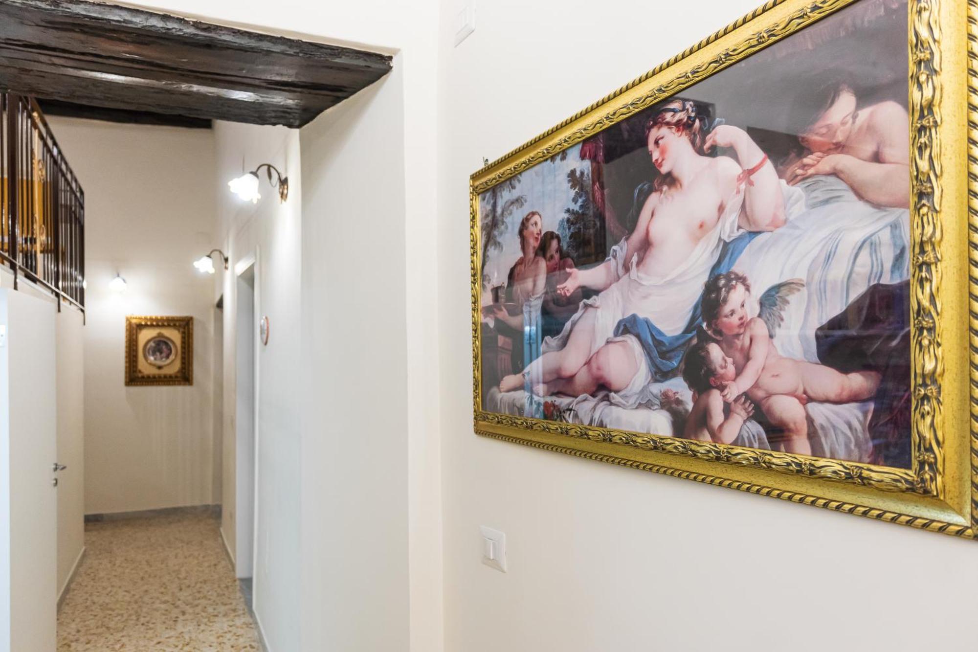 La Maschera Di Pulcinella Nápoly Kültér fotó