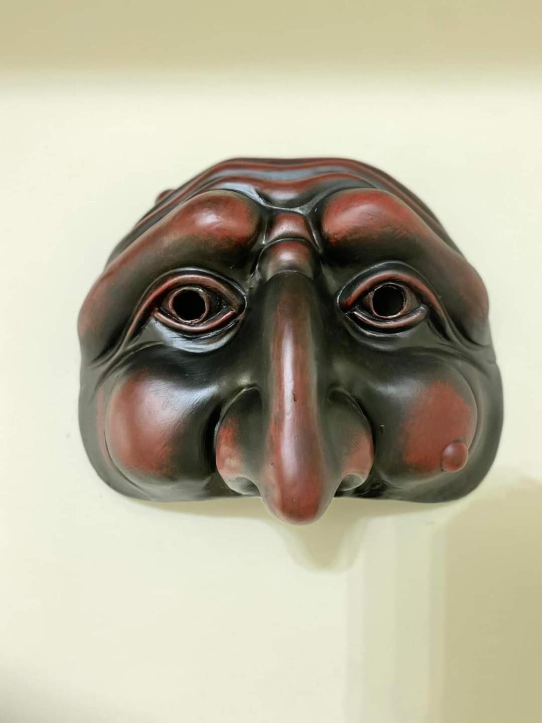 La Maschera Di Pulcinella Nápoly Kültér fotó
